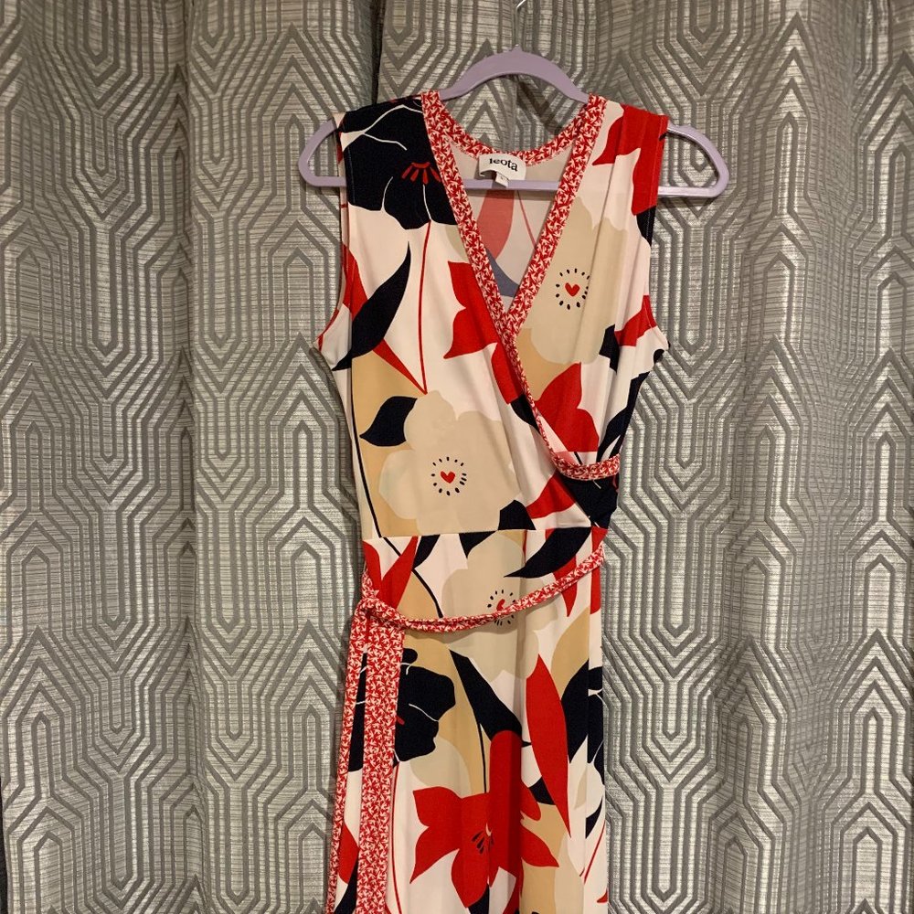 Finnley Faux Wrap Knit Dress